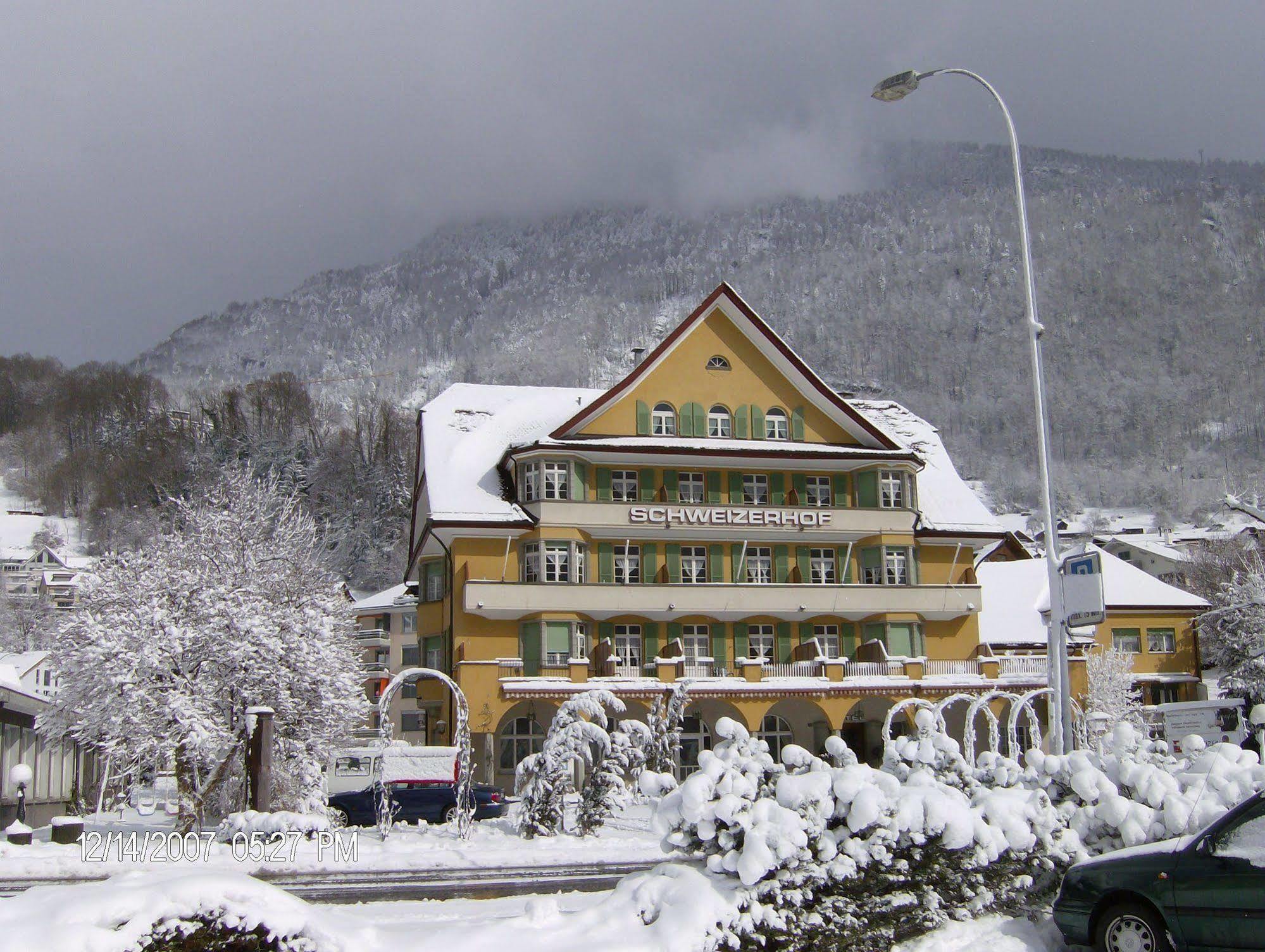 Hotel Schweizerhof Weggis Exteriör bild