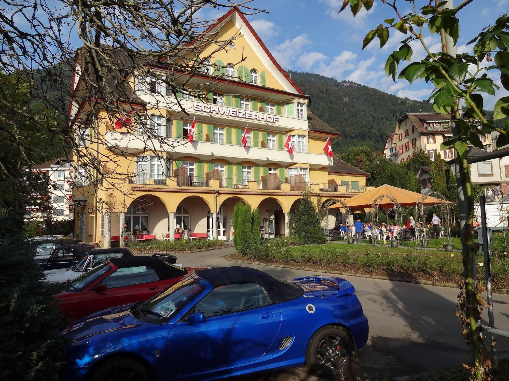 Hotel Schweizerhof Weggis Exteriör bild